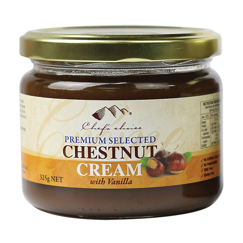 Chestnut cream with vanilla French chestnut