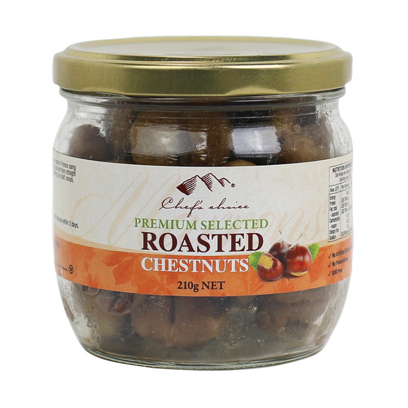 Roasted whole chestnuts premium French