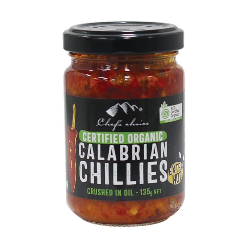 Calabrian Crushed Chillies in Olive Oil - EXTRA Hot