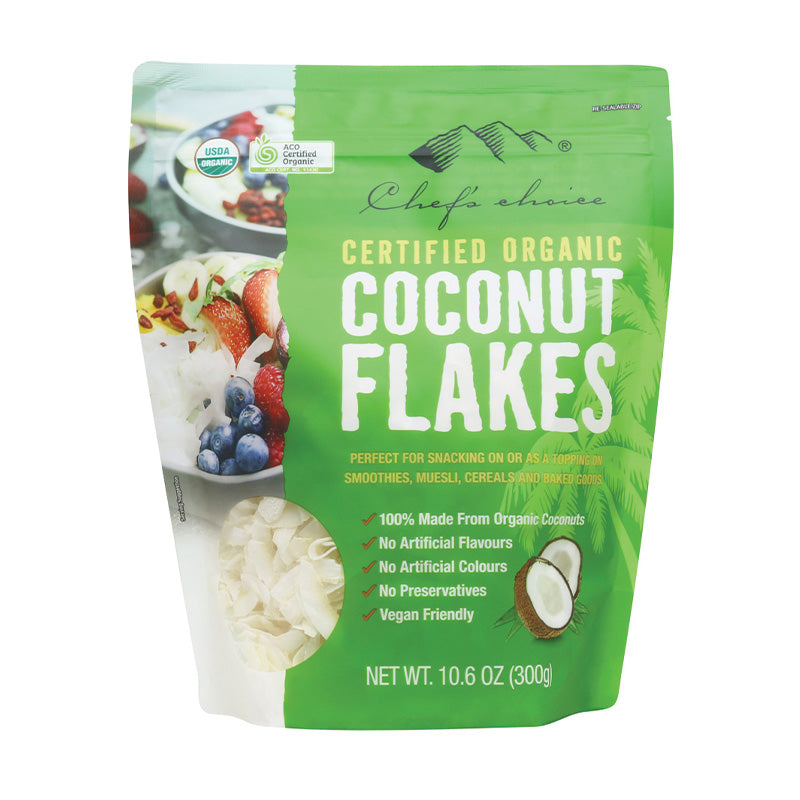 Organic coconut flakes 300g