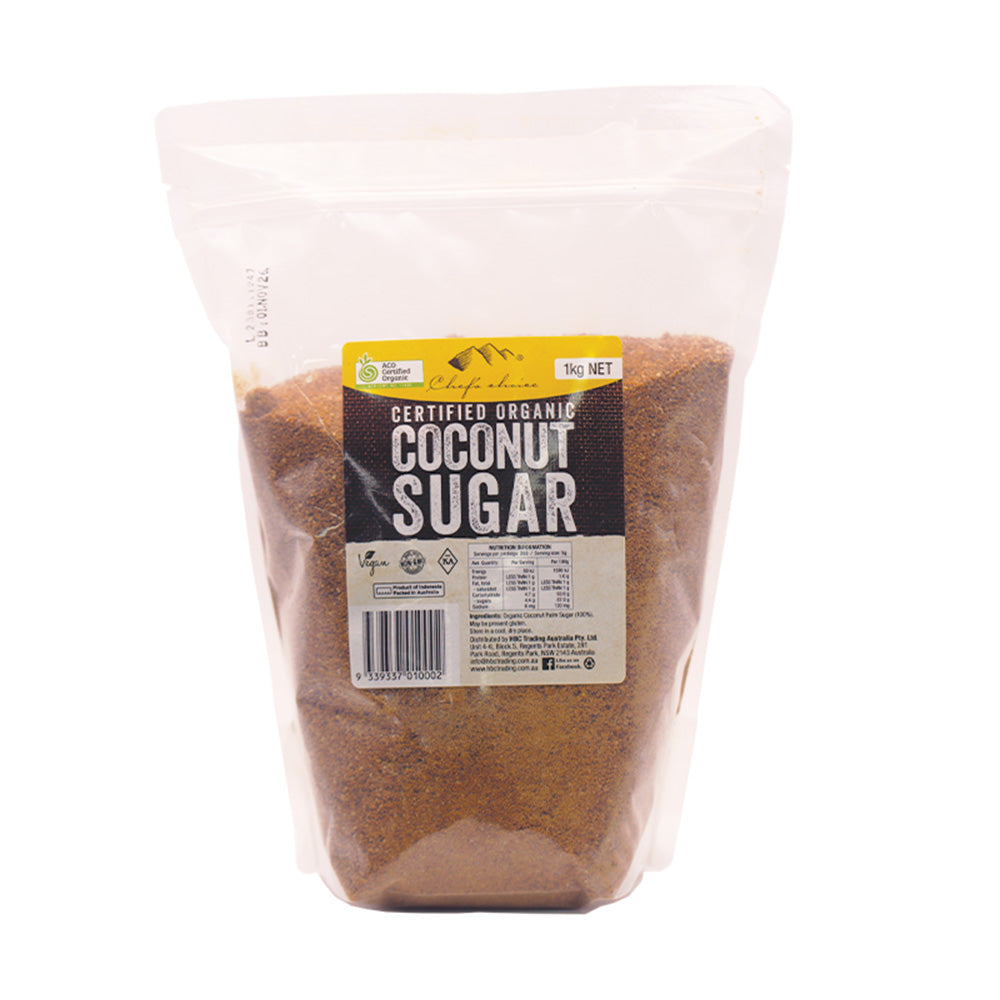 Chef’s Choice Organic Coconut Sugar - 1Kg
