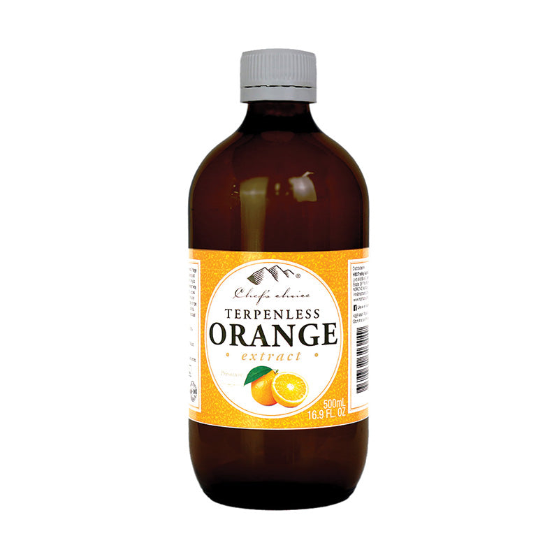 Terpeneless orange extract 500ml bottle