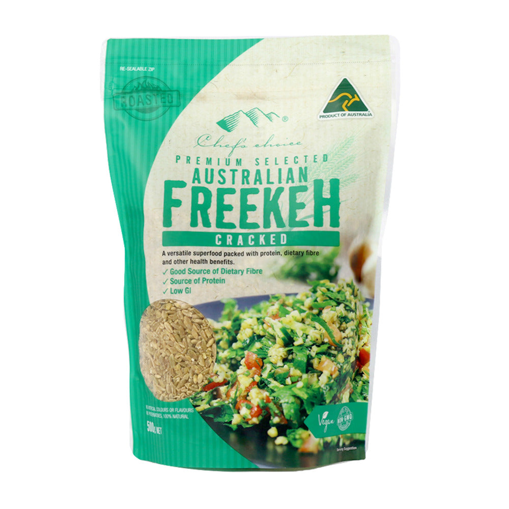 Cracked freekeh ancient grain