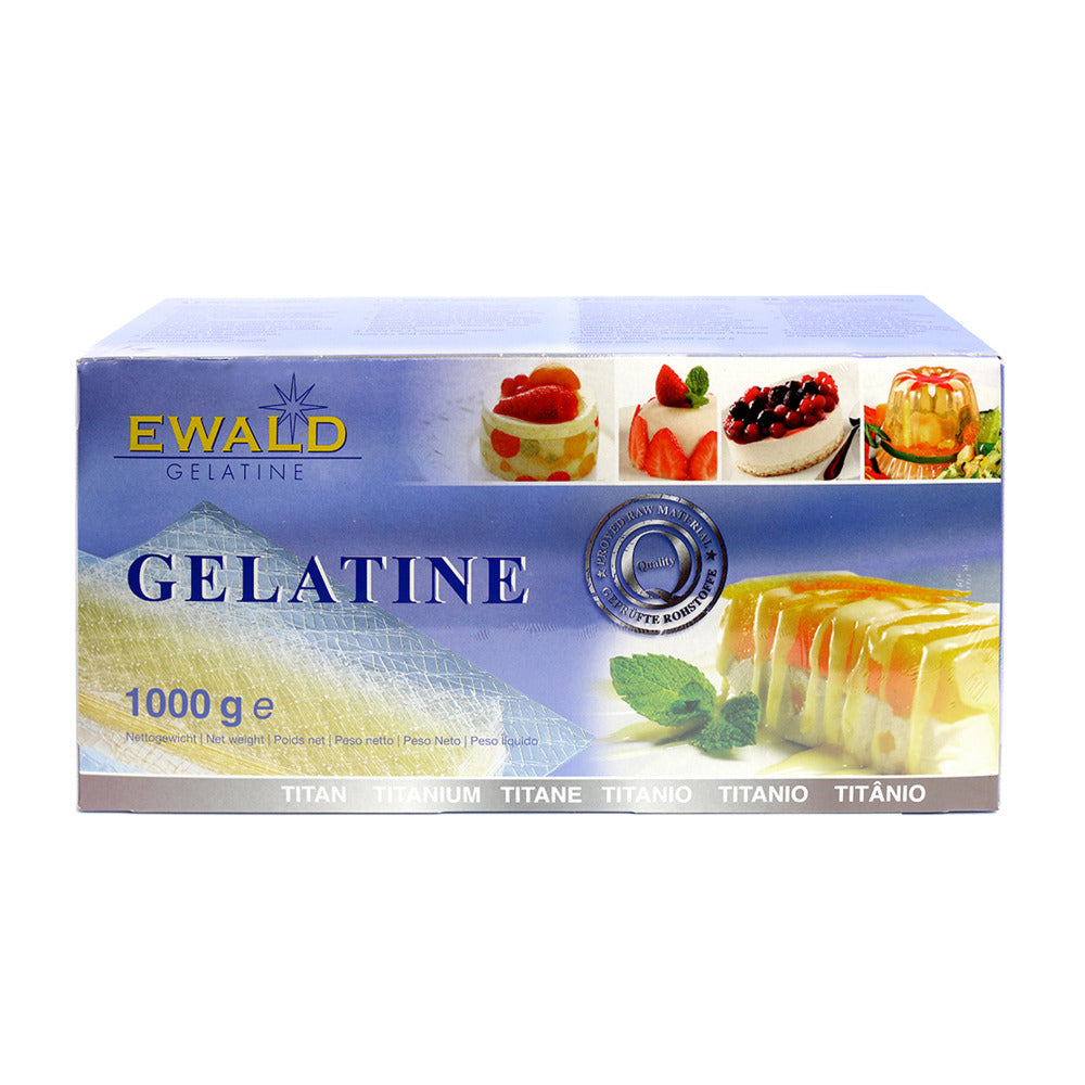 Gelatine Sheets Titanium
