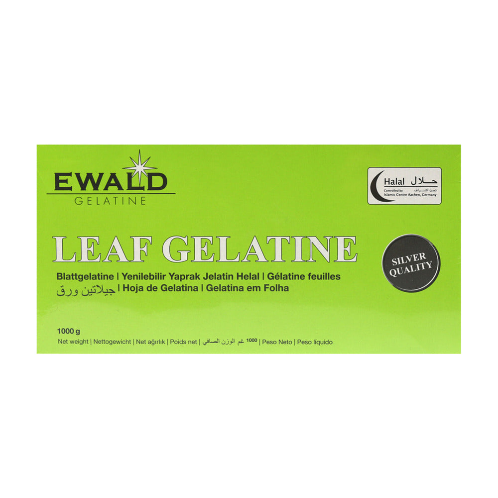 Halal silver gelatine sheets bulk pack