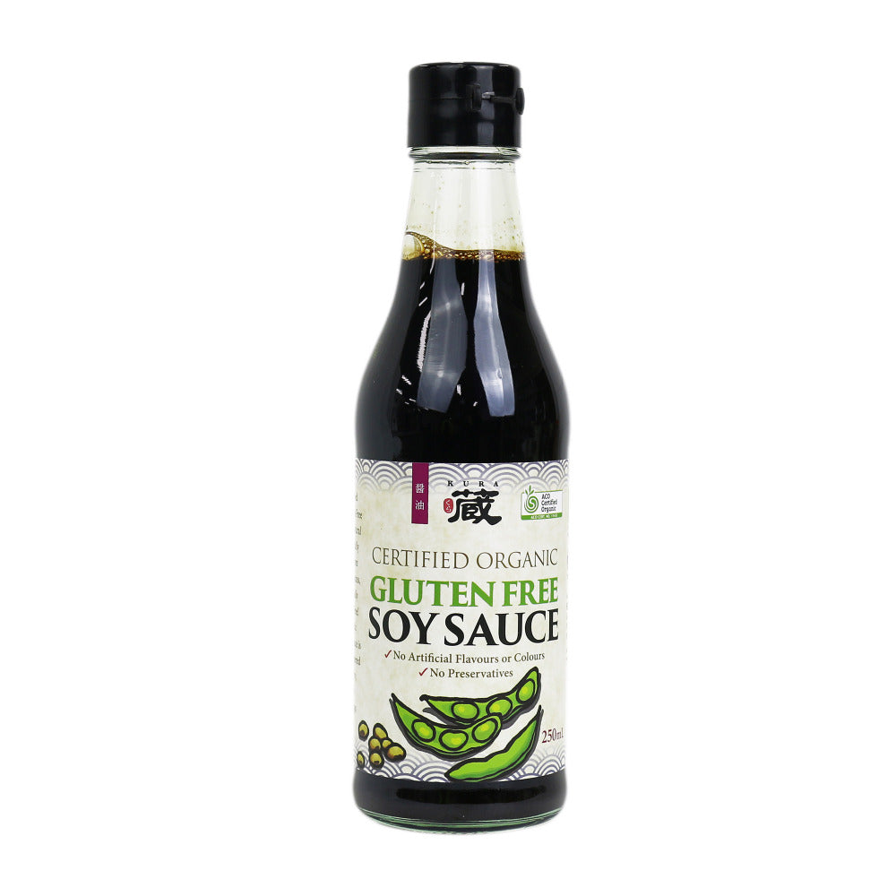 Organic gluten free soy sauce
