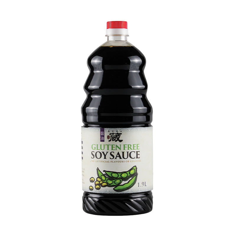 Kura gluten free soy sauce 1.9L