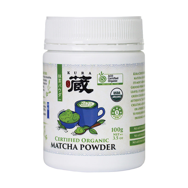 KURA organic matcha powder 100g