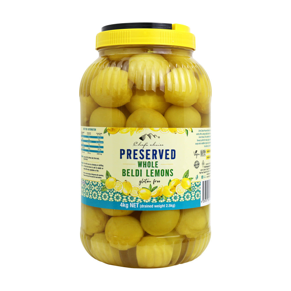 Chef’s Choice Preserved Lemon Whole (Beldi Lemons) - 350g / 4kg