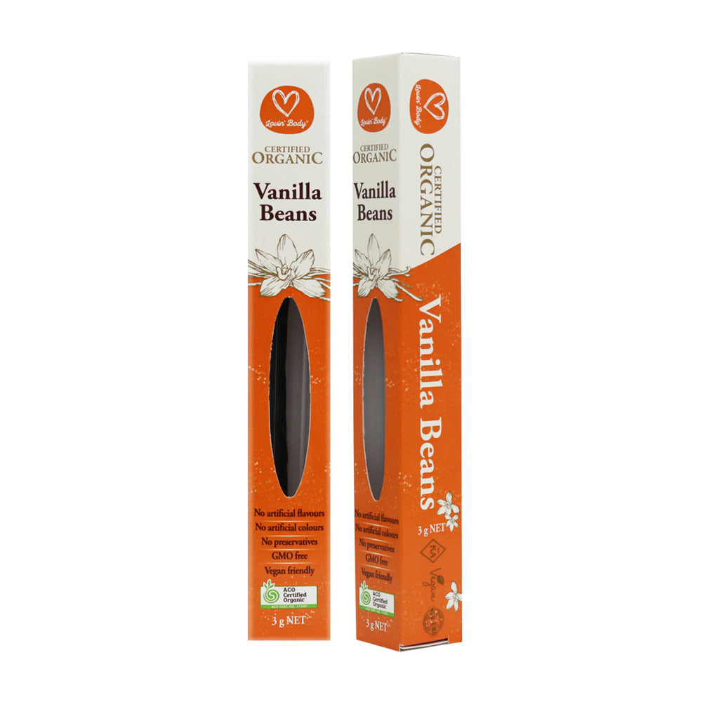Large vanilla beans 3g tube premium quality
