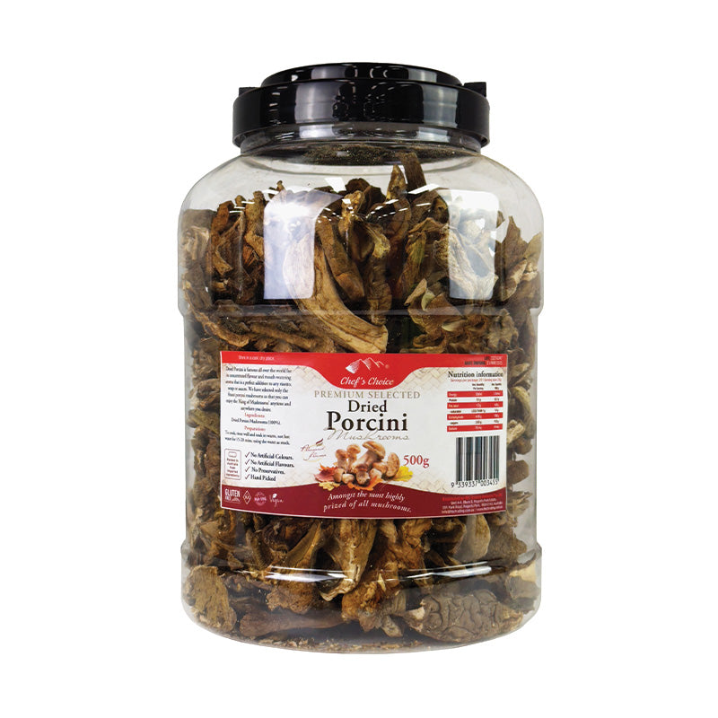 Chef choice premium porcini mushrooms dried