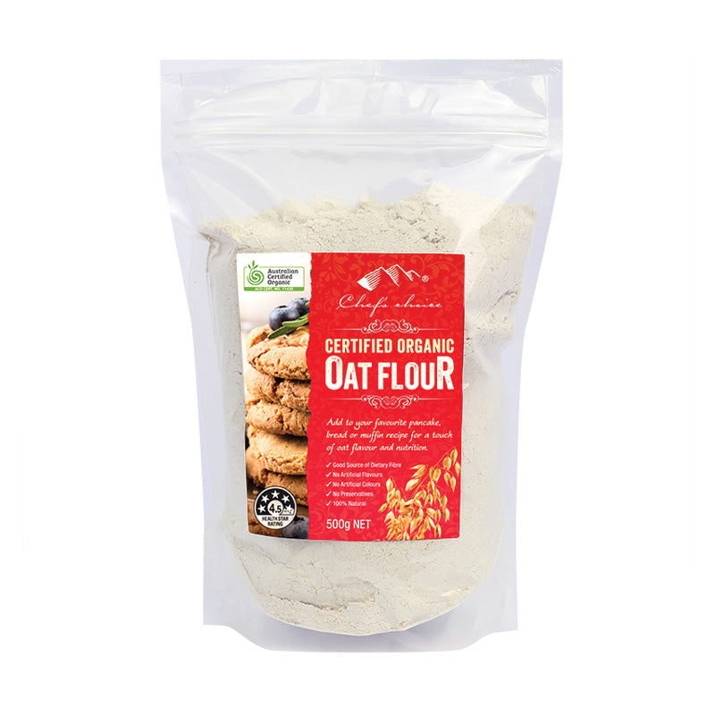 Organic oat flour premium