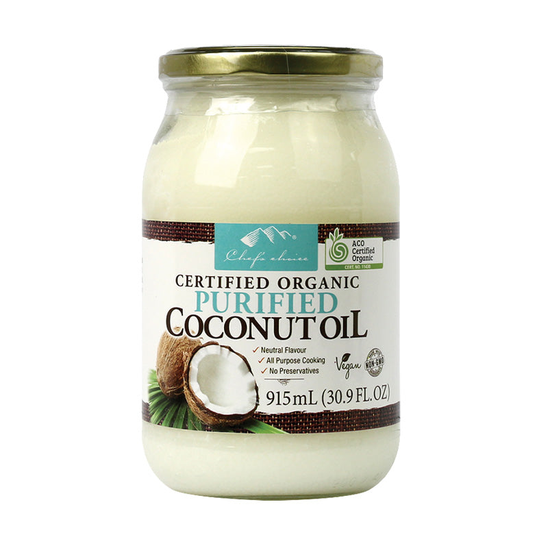 Organic purified coconut oil 915ml 4L