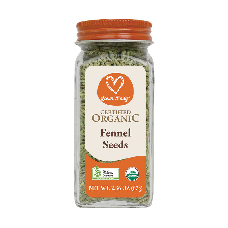 Organic fennel seeds