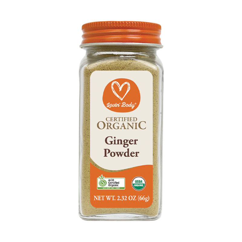 Organic ginger powder