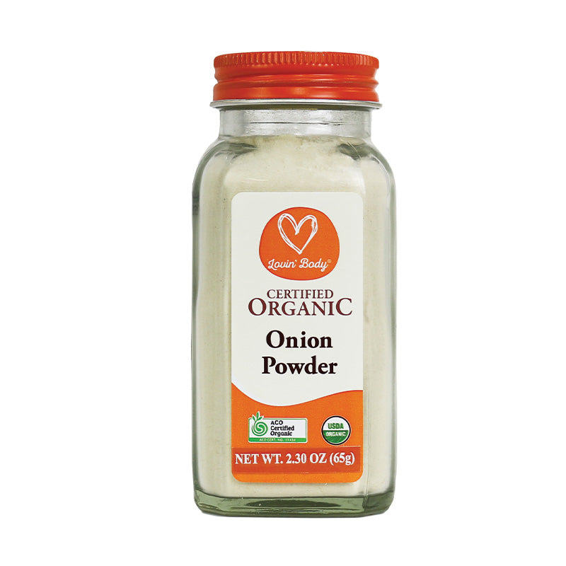 Organic onion powder