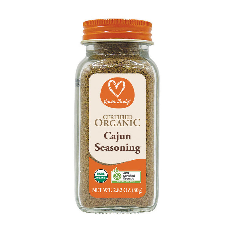 Organic cajun spice