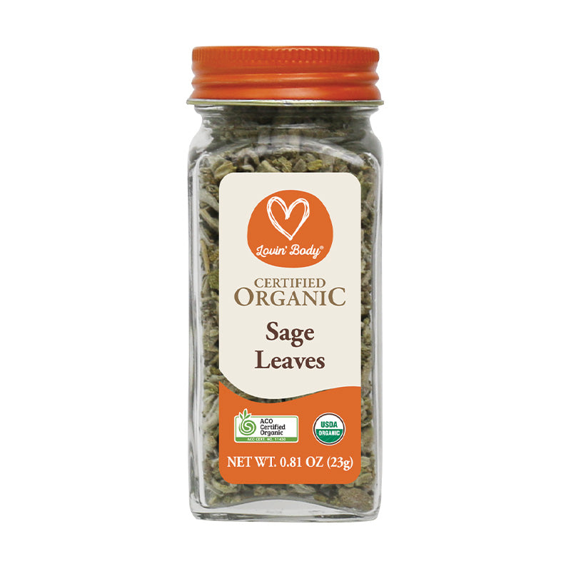Organic sage crushed