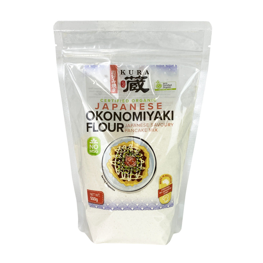 Kura organic okonomiyaki flour