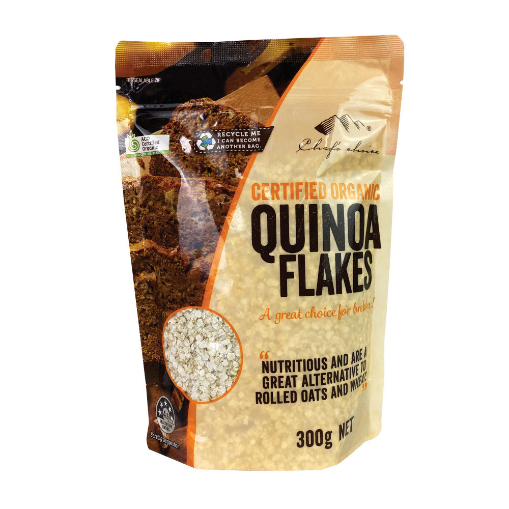 Organic quinoa flakes premium
