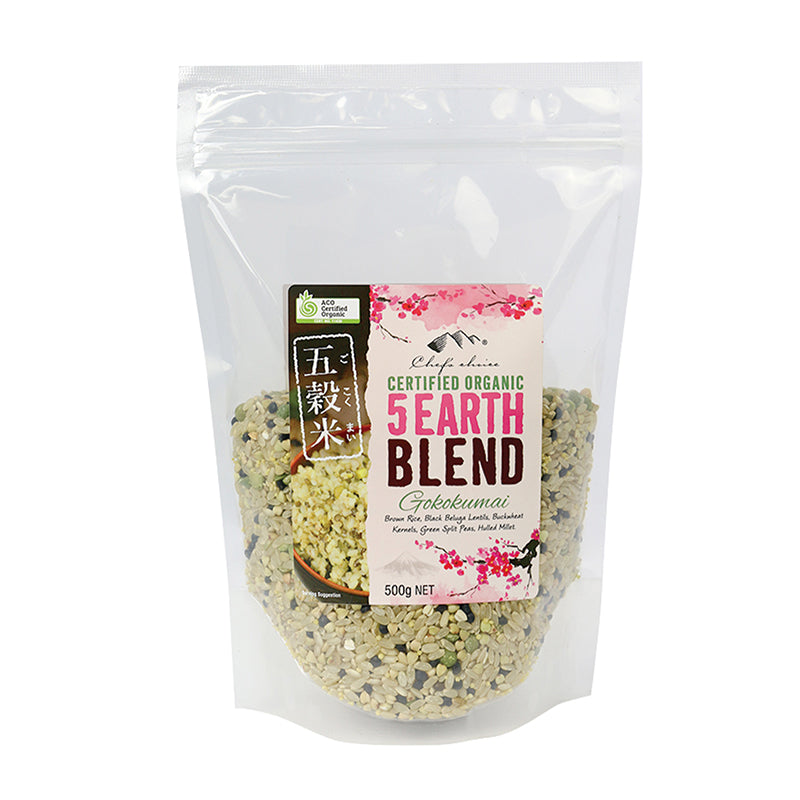 Organic 5 earth grain blend