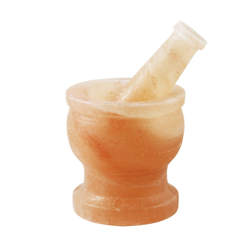 Pink salt pestle Himalayan salt
