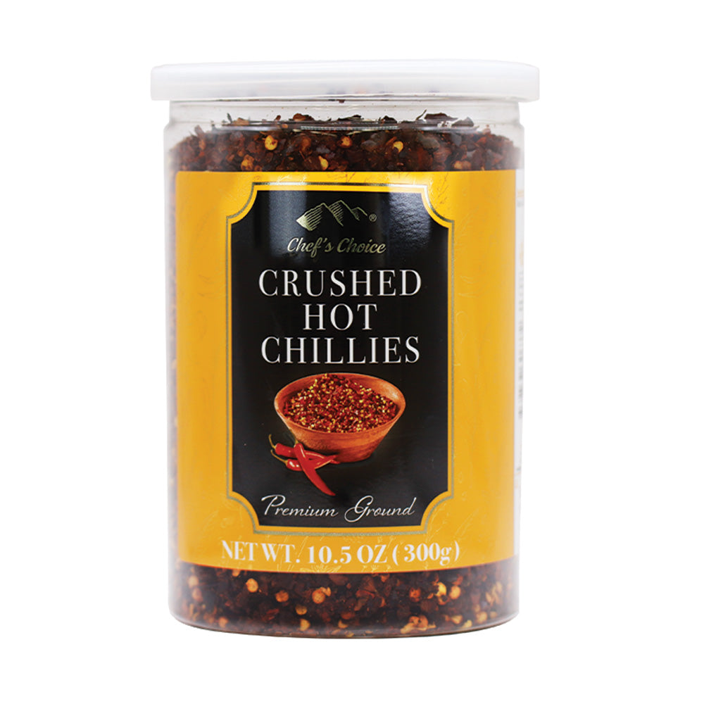 Crushed hot chillies food service