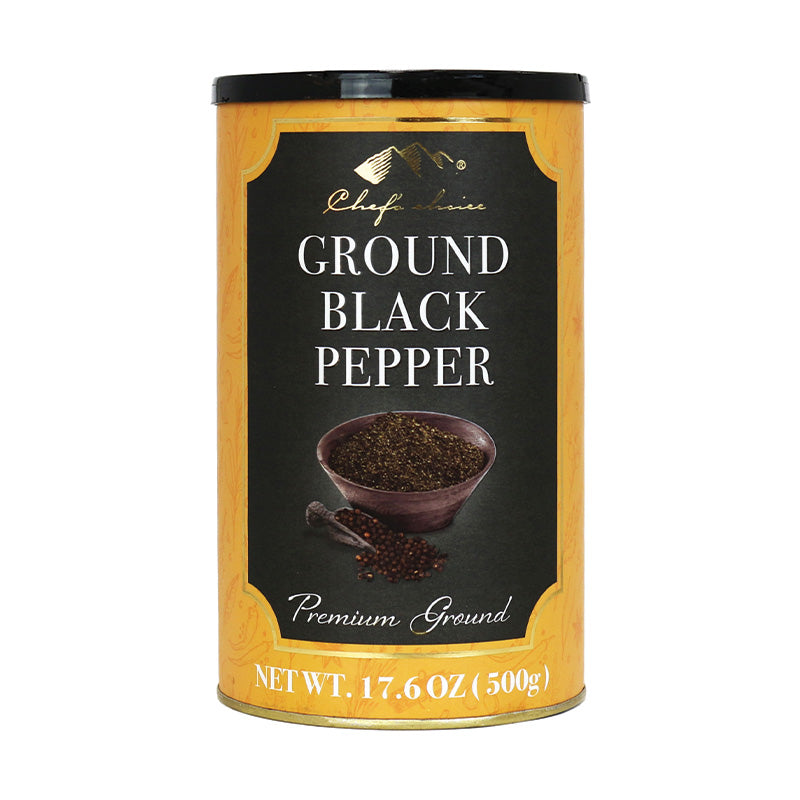 Black pepper ground food service spice
