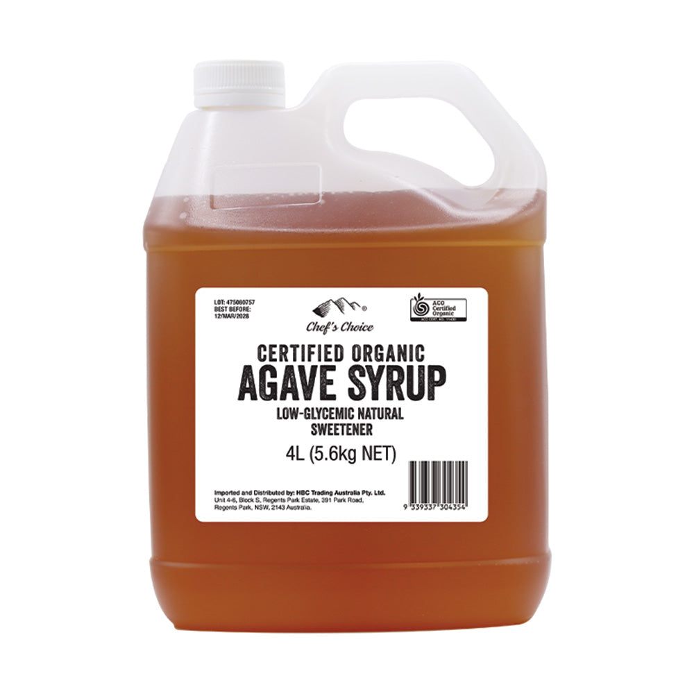 Organic agave syrup 4L bulk