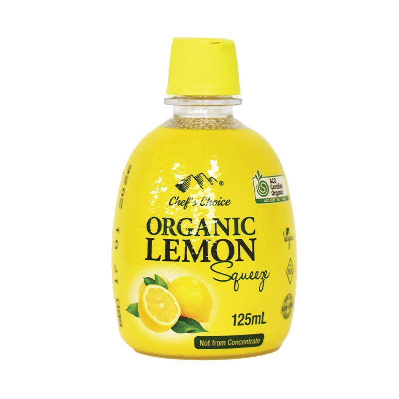 Organic lemon juice ginger natural