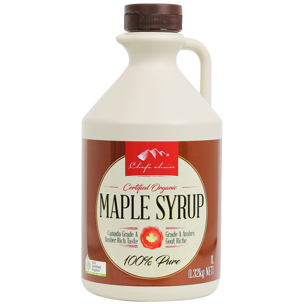 Organic maple syrup 1L bottle