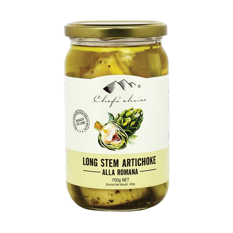 Long stem artichoke alla romana