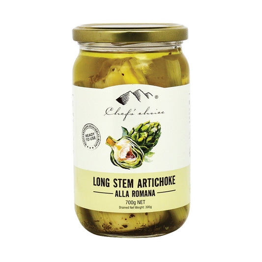 Long stem artichoke alla romana