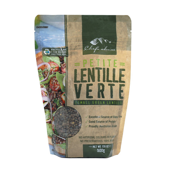 Lentille verte natural green lentils