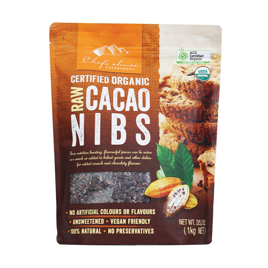 1kg Organic Raw Cacao Nibs