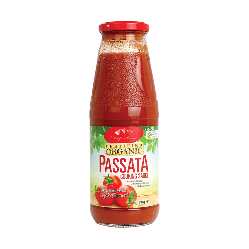Organic passata cooking sauce