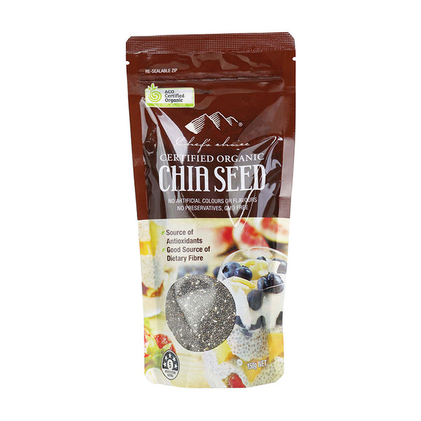 Organic chia seeds superfood