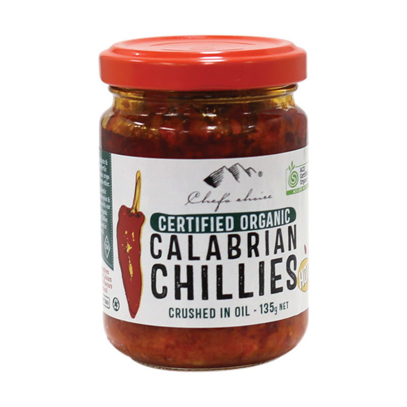 Calabrian crushed chillies hot 135g