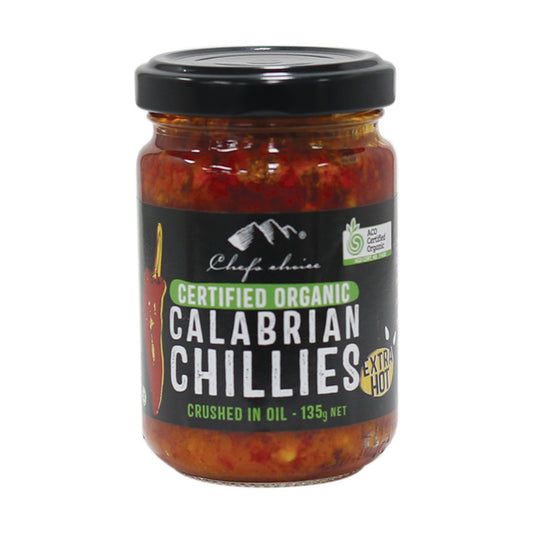 Calabrian Crushed Chillies in Olive Oil - EXTRA Hot