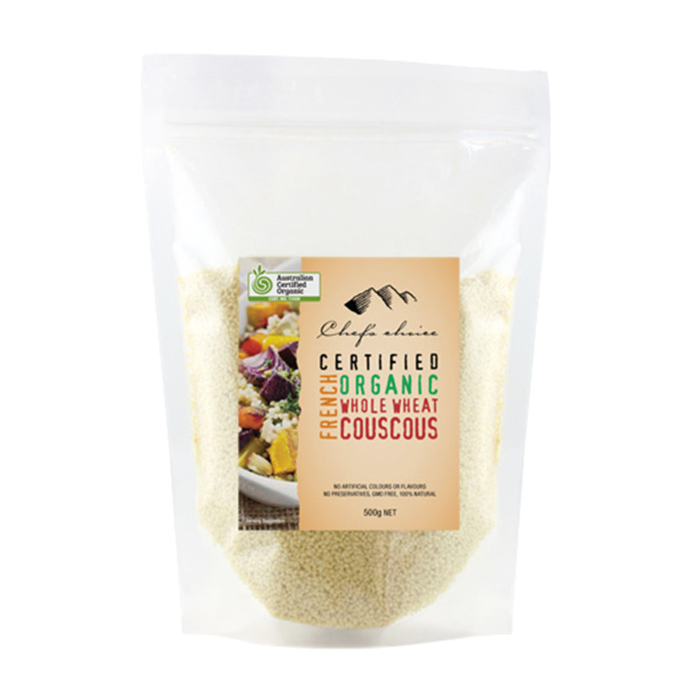 Organic whole wheat couscous