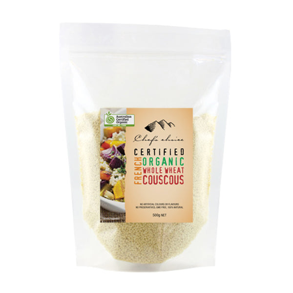 Organic whole wheat couscous