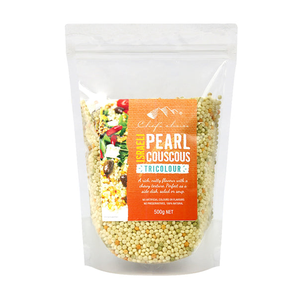 Chef’s Choice Tricolor Israeli Pearl Couscous - 500g