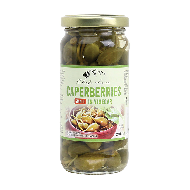 Caperberries in vinegar premium