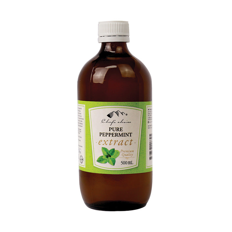Pure peppermint extract 500ml bottle