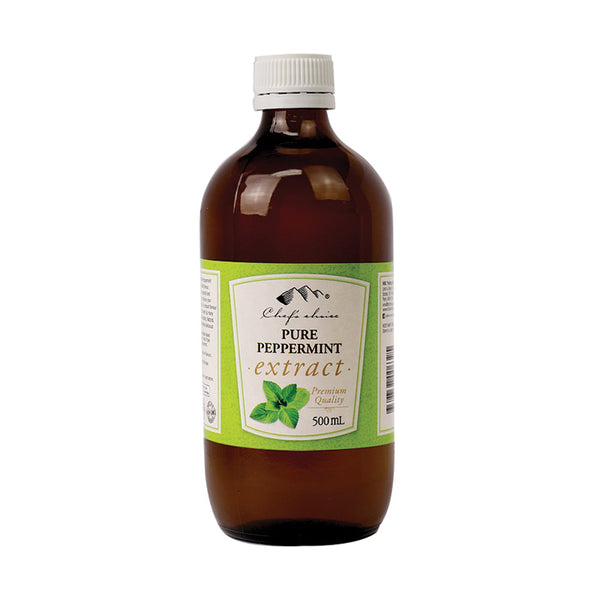 Pure peppermint extract 500ml bottle