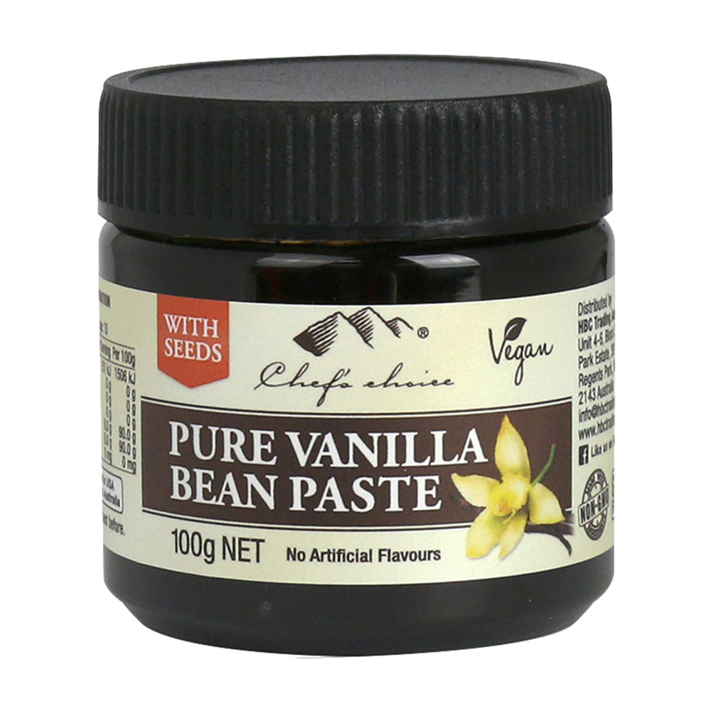 Pure vanilla bean paste with seeds premium quality