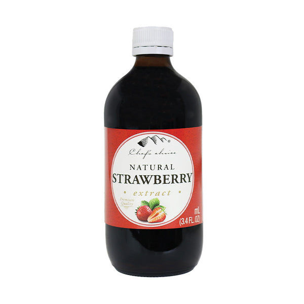 Natural strawberry extract 500ml bottle
