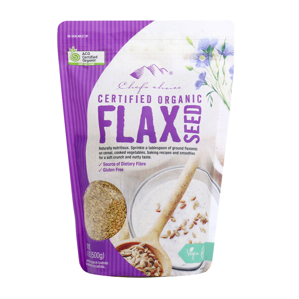 Organic flaxseed linseed