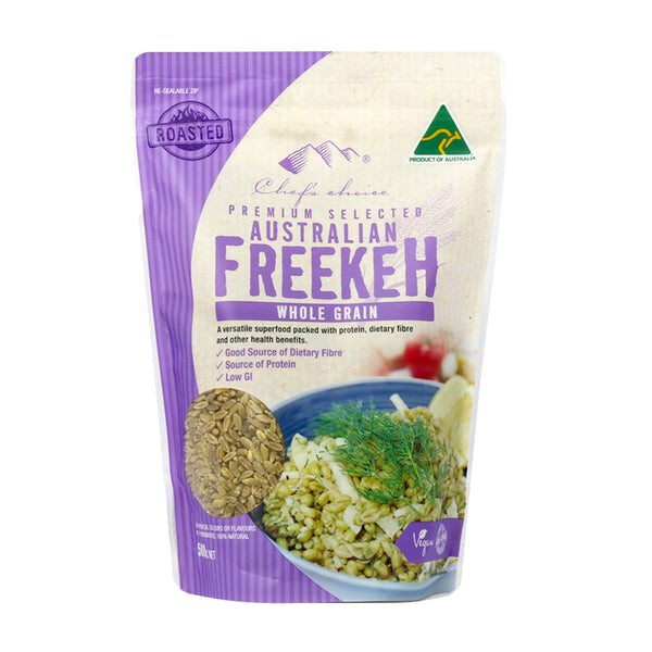 Wholegrain freekeh ancient grain