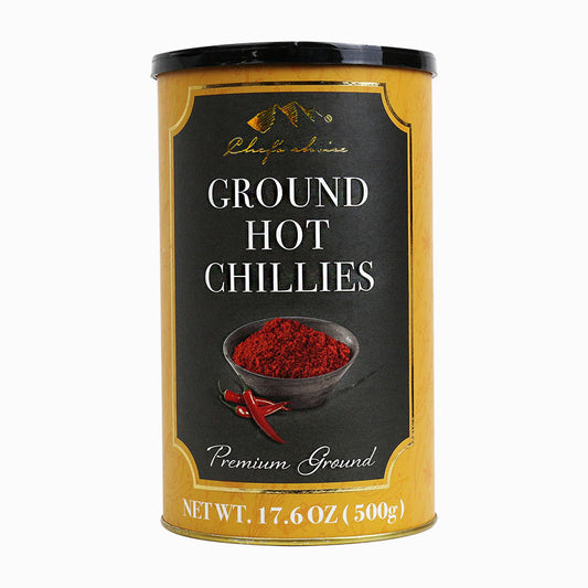 Ground hot chillies food service